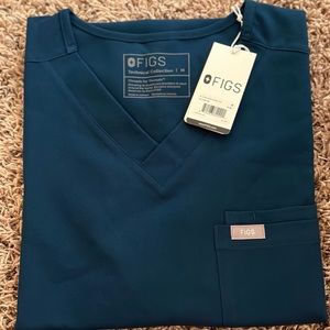 NWT Men's Deep Reef Slim Leon- Three-Pocket Scrub Top, M